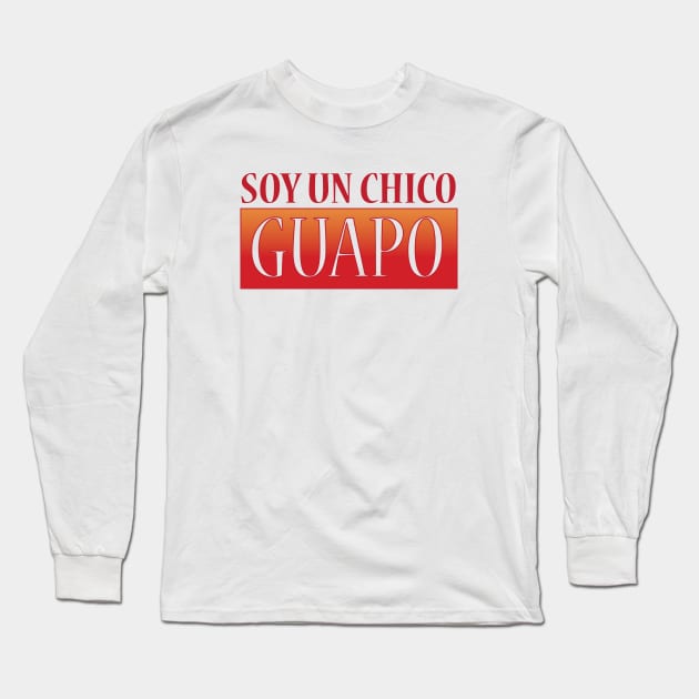 Soy un chico guapo Long Sleeve T-Shirt by Estudio3e